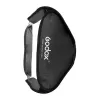 Godox SFUV5050 softbox quadrata pieghevole 50x50cm con attacco tipo S, interno argentato, diffusori rimovibili e borsa