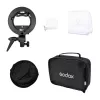 Godox SFUV6060 staffa S-Type per speedlite con softbox 60x60cm e borsa kit