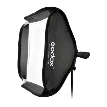Godox SFUV6060 staffa S-Type per speedlite con softbox 60x60cm e borsa kit