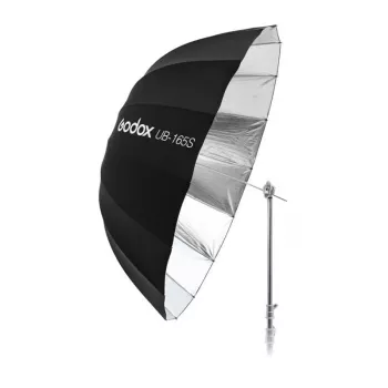 Godox UB-165S ombrello parabolico profondo argento 165cm
