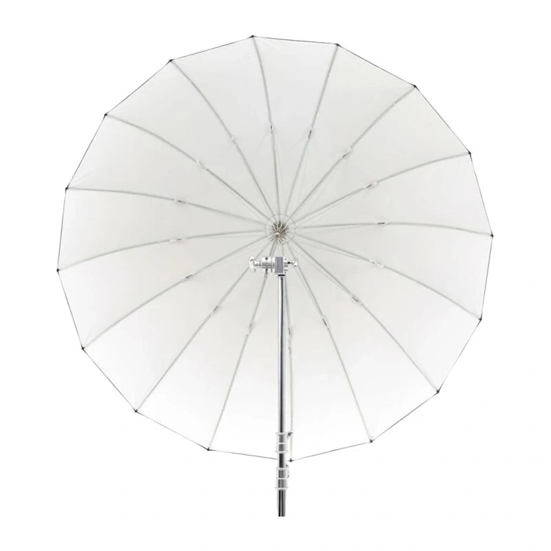 GODOX UB-165W ombrello parabolico riflettente da 165cm con 16 stecche argentate e custodia