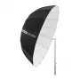 GODOX UB-165W ombrello parabolico riflettente da 165cm con 16 stecche argentate e custodia