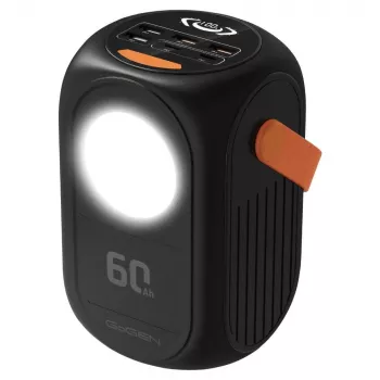 GoGen PB600001B power bank 60000 mAh nero