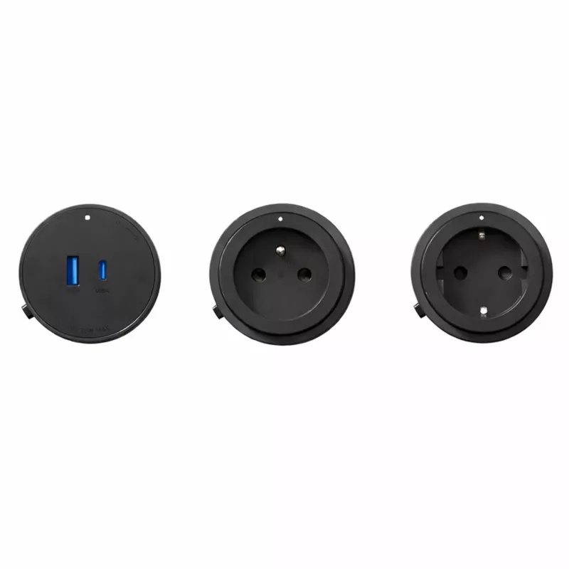 GONEO Power Track Adattatore USB + USB-C Nero