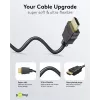 Goobay 80105 cavo HDMI Soft High-Speed con Ethernet - 5m nero