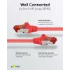 Goobay cavo patch CAT 6 S/FTP (PiMF), rosso, 5 m - CCA
