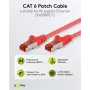Goobay cavo patch CAT 6 S/FTP (PiMF), rosso, 5 m - CCA