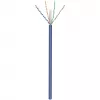 Cavo di rete Goobay CAT 6a U/UTP 50 m blu - rame massiccio, AWG 23/1, LSZH (96092)