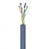 Cavo di rete Goobay CAT 6a U/UTP 50 m blu - rame massiccio, AWG 23/1, LSZH (96092)