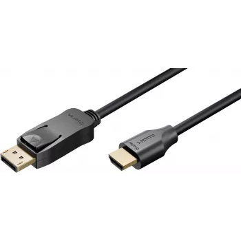 Cavo Goobay DisplayPort a HDMI 1,8 m 4K UHD nero 80527