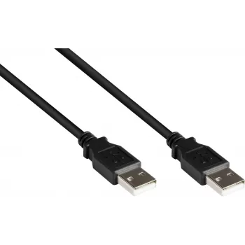 Good Connections Alcasa cavo USB 2.0 A su A, 0,5 m, nero