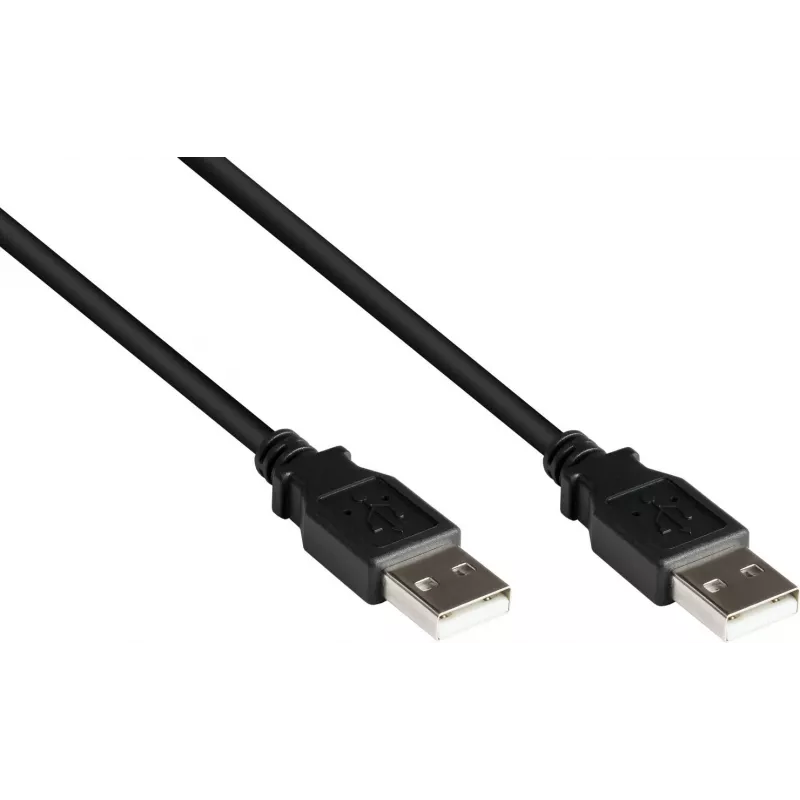 Good Connections Alcasa cavo USB 2.0 A su A, 0,5 m, nero