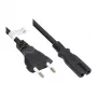 Good Connections Cavo di alimentazione Euro a C7/Figure-8, nero, 1,5 m