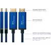 Good Connections GC 4520-CSF015B cavo adattatore USB-C su HDMI, 4K@60Hz, 1,5m, nero