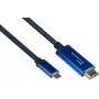 Good Connections GC 4520-CSF015B cavo adattatore USB-C su HDMI, 4K@60Hz, 1,5m, nero