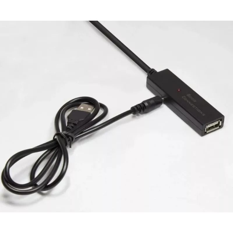 Good Connections GC-M0134 Cavo di prolunga USB 2.0 20 m nero con amplificatore di segnale