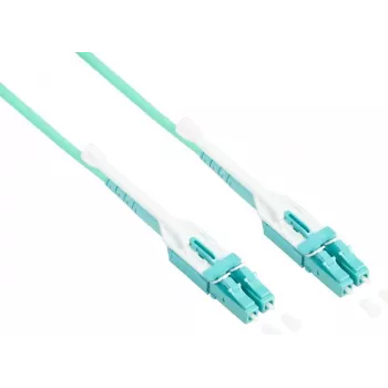 Good Connections OM3 duplex LC/LC Uniboot cavo patch in fibra ottica, 50/125µm, LSZH, acqua, 5m LW-U805LC3