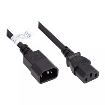 Good Connections P1430-S010 Prolunga IEC C14 a C13 1m nero