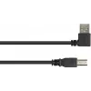 Good Connections cavo USB 2.0 Type-A angolare su Type-B - nero - 0,5 m