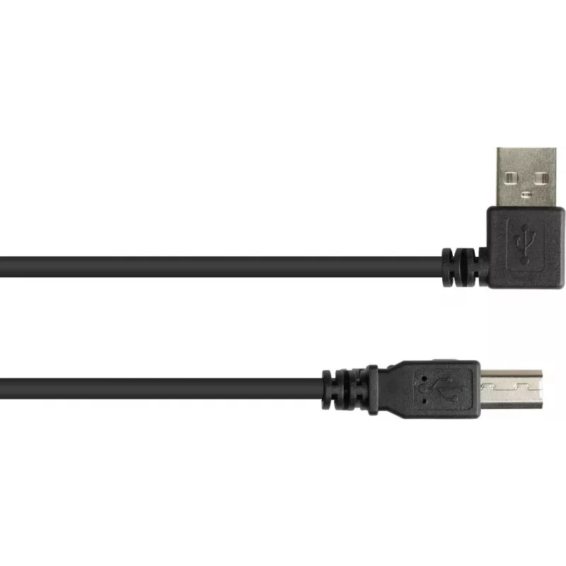 Good Connections cavo USB 2.0 Type-A angolare su Type-B - nero - 0,5 m