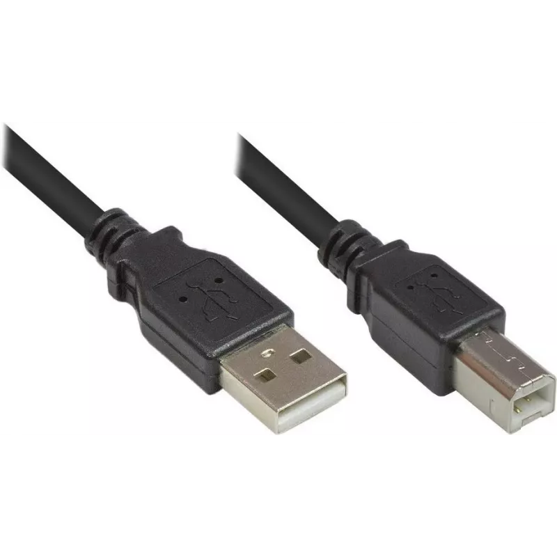 Good Connections Cavo USB 2.0 Type-A a Type-B - nero - 0,5 m