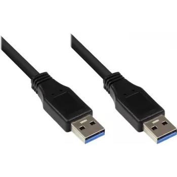 Good Connections cavo USB 3.0, Type-A maschio a Type-A maschio, nero, 0,5 m 2712-S005