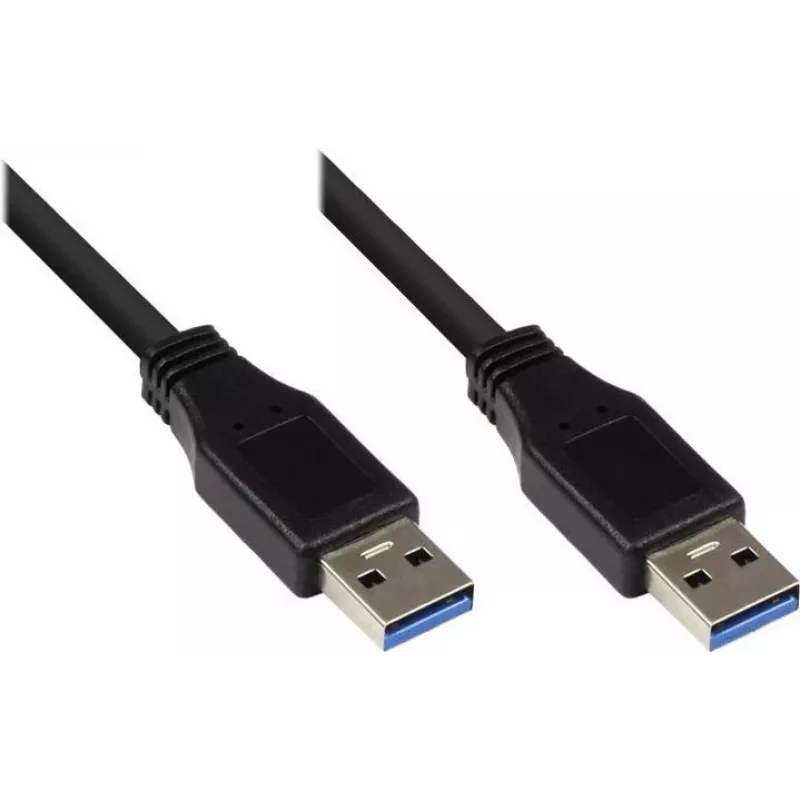 Good Connections cavo USB 3.0, Type-A maschio a Type-A maschio, nero, 0,5 m 2712-S005