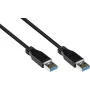 Good Connections cavo USB 3.0, Type-A maschio a Type-A maschio, nero, 0,5 m 2712-S005