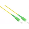 GoodConnections Alcasa LW-S920SASA OS2 fibra ottica monomodale patch cord LC a SC, 20 m, giallo, LSZH