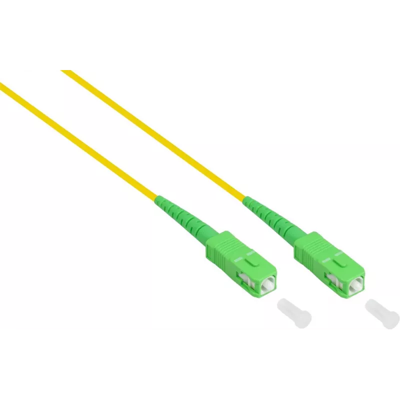 GoodConnections Alcasa LW-S920SASA OS2 fibra ottica monomodale patch cord LC a SC, 20 m, giallo, LSZH
