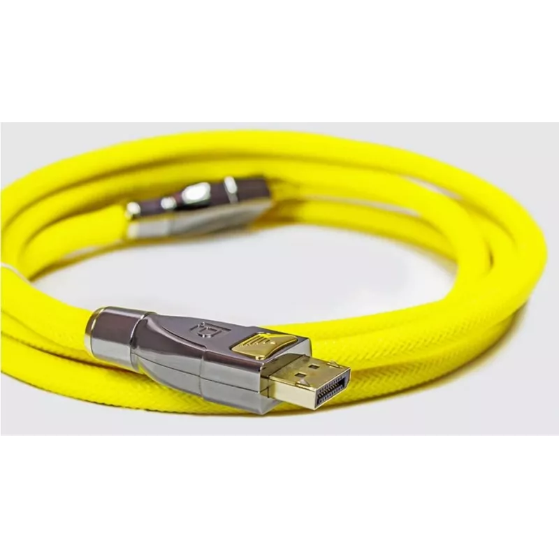 GoodConnections Alcasa Python Cavo DisplayPort 1.4 8K 60Hz 2m maschio a maschio placcato oro GC-M0074