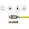 GoodConnections Alcasa Python Cavo DisplayPort 1.4 8K 60Hz 2m maschio a maschio placcato oro GC-M0074