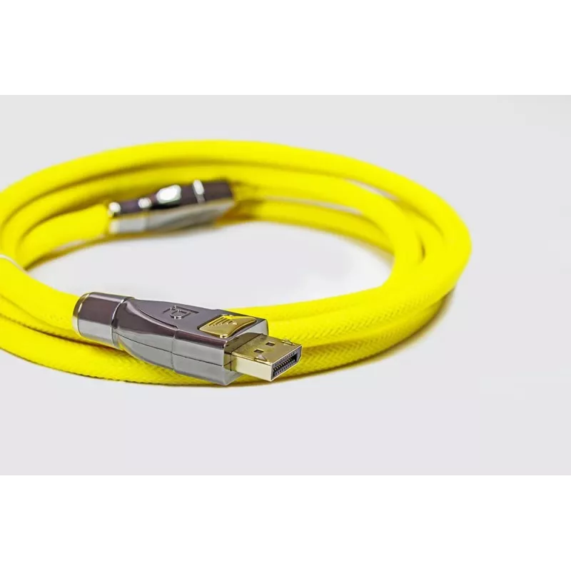GoodConnections Alcasa Python Cavo DisplayPort 1.4 8K 60Hz 2m maschio a maschio placcato oro GC-M0074