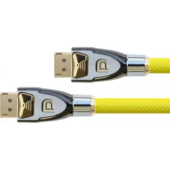 GoodConnections Alcasa Python Cavo DisplayPort 1.4 8K 60Hz 2m maschio a maschio placcato oro GC-M0074