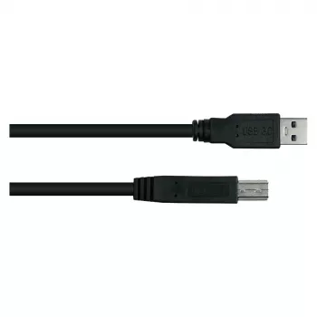 GoodConnections Alcasa UK30P-AB-005S cavo USB 3.2 Gen 1, USB-A a USB-B, 0,5 m, nero