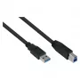GoodConnections Alcasa UK30P-AB-005S cavo USB 3.2 Gen 1, USB-A a USB-B, 0,5 m, nero