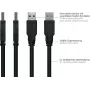 GoodConnections Alcasa UK30P-AMB-005S cavo USB 3.2 Gen 1, USB-A a Micro-B, 0,5 m, nero