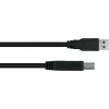 GoodConnections Alcasa cavo USB 3.2 Gen 1 A su B 1,8 m nero