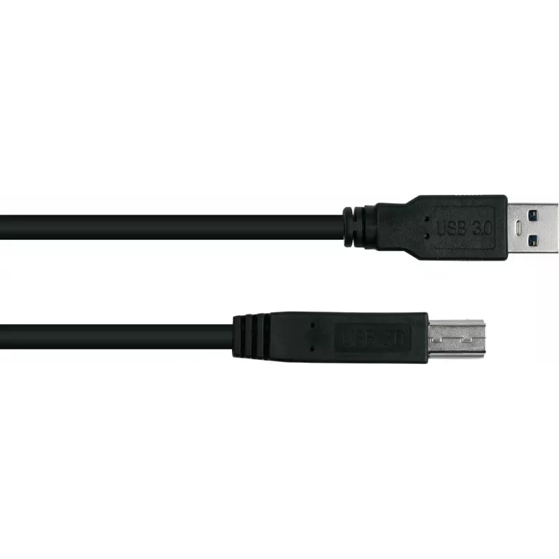 GoodConnections Alcasa cavo USB 3.2 Gen 1 A su B 1,8 m nero