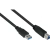 GoodConnections Alcasa cavo USB 3.2 Gen 1 A su B 1,8 m nero