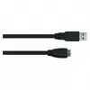 GoodConnections Alcasa cavo USB 3.2 Gen 1, USB-A a Micro-B, 1,8 m, nero