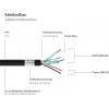 GoodConnections Alcasa cavo USB 3.2 Gen 1, USB-A a Micro-B, 3 m, nero UK30P-AMB-030S