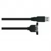 GoodConnections Alcasa Cavo prolunga USB 3.2 Gen 1 (spina USB-A a spina USB-A) 1m, nero