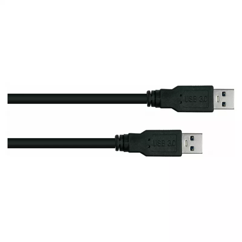 GoodConnections Alcasa cavo patch USB 3.2 Gen 1 Type-A a Type-A 0,5 m nero (UK30P-AA-005S)