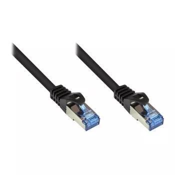 GoodConnections Cavo patch Cat.6A S/FTP con protezione cavo RNS, 20m, nero