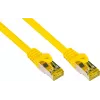 GoodConnections Cavo patch Cat.7 RJ45 - 25m, giallo, S/FTP PiMF, senza alogeni, 600MHz (8070R-250Y)