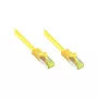 GoodConnections Cavo patch Cat.7 RJ45 - 25m, giallo, S/FTP PiMF, senza alogeni, 600MHz (8070R-250Y)