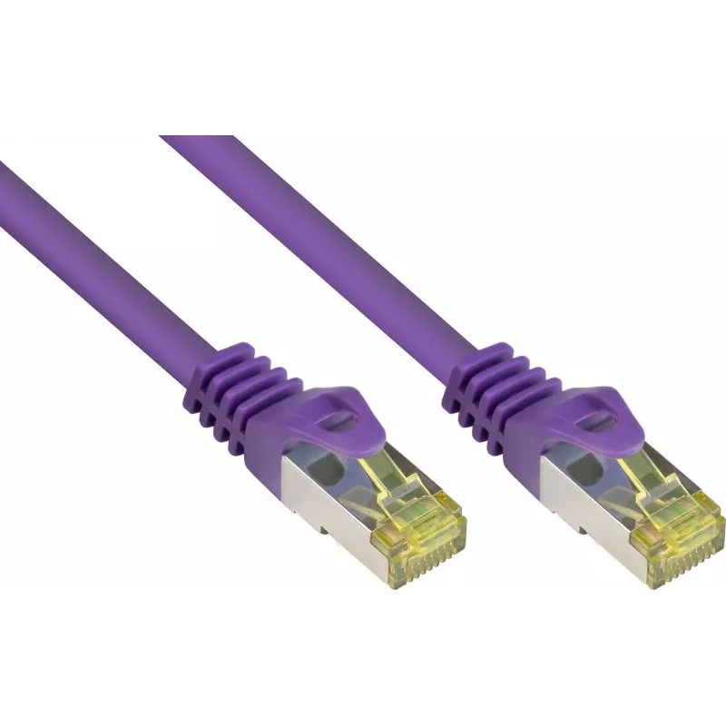GoodConnections Cavo patch Cat.7 S/FTP con RNS® Latch Protection, 40 m, viola 8070R-400V