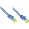 GoodConnections cavo patch RJ45 Cat.7 S/FTP, 15m, blu, senza alogeni, 600MHz, protezione linguetta 8070R-150B
