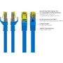 GoodConnections cavo patch RJ45 Cat.7 S/FTP, 15m, blu, senza alogeni, 600MHz, protezione linguetta 8070R-150B